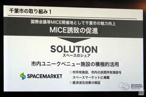千葉市は「スペースマーケット」と連携して、MICE誘致のための施設利用を促進