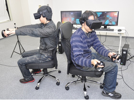 2人プレイで楽しさ倍増--Oculus Touch対応VR脱出ゲーム「エニグマスフィア」を体験