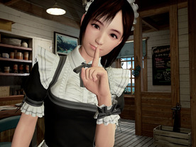バンナム、PS VR「サマーレッスン」で“メイド服”に特化した新シチュエーション追加