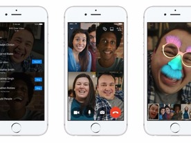 Facebookの「Messenger」にビデオチャット機能--最大6人、音声なら50人まで