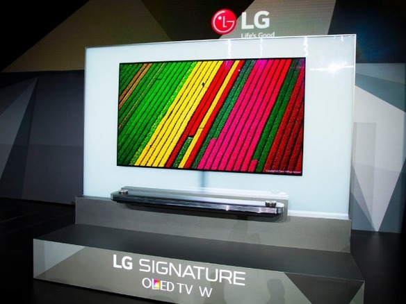 2.57mmの超薄型テレビや案内ロボット--LGがCESで発表した新製品の数々