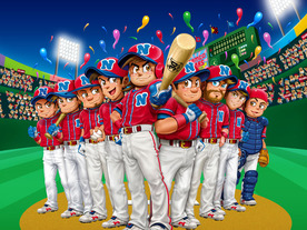 3DS「プロ野球 ファミスタ クライマックス」が4月20日発売--球団マスコットも選手に