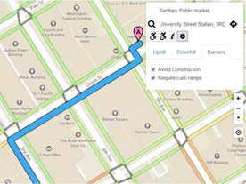  バリアフリーなルートを検索できる地図「AccessMap」--車いすやベビーカーでの移動に