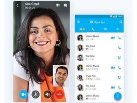 Skypeアプリの軽量版「Skype Lite」発表--低速回線でも快適、インド向け