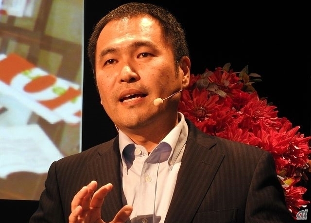 Airbnb Japan代表取締役の田邉泰之氏（撮影：2015年11月26日）