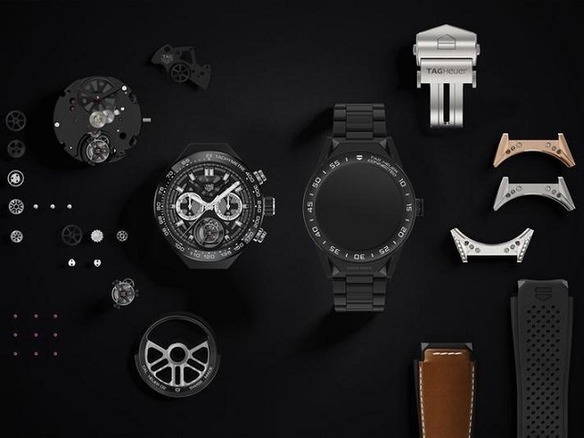 タグ・ホイヤー、高級スマート腕時計「コネクテッド モジュラー45」--4000通りの選択