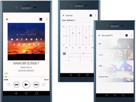 ソニー、ハイレゾ音源再生機能を備えた音楽アプリ「Music Center」をリリース
