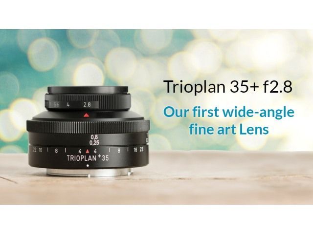 美しい“シャボン玉ボケ”が特徴の35mm、f2.8レンズ「Trioplan 35+