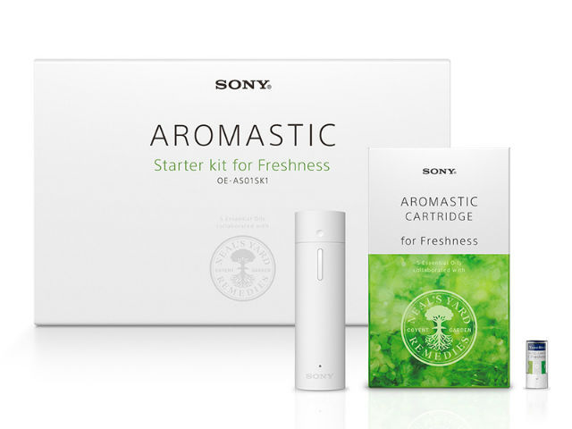 ソニーのアロマディフューザー「AROMASTIC」に新しい香り--定期