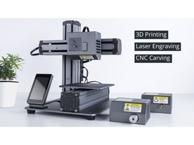 3Dプリンタ、レーザー刻印機、CNC彫刻機の1台3役「Snapmaker」--439ドルから