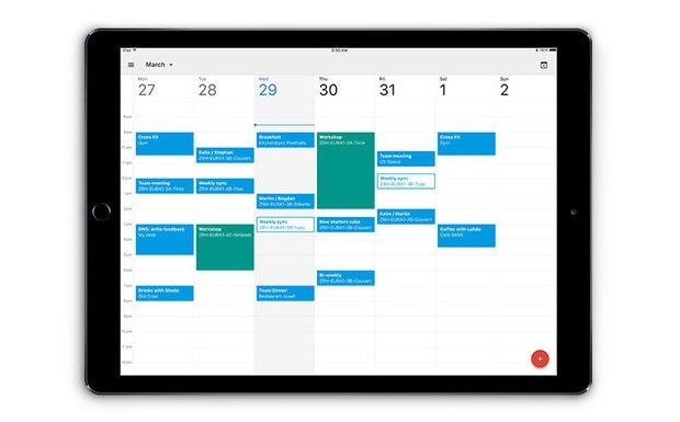 Appleの「iPad」向けに最適化された「Googleカレンダー」