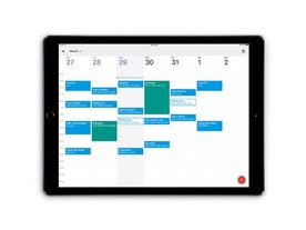 iOS版「Googleカレンダー」が「iPad」向けに最適化