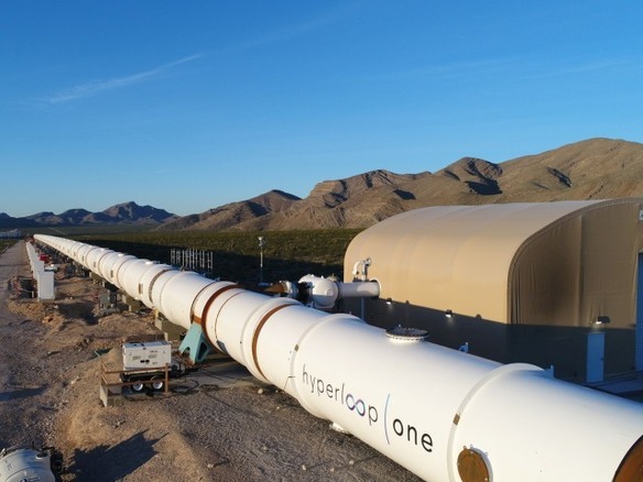 新交通システム「Hyperloop」のテストコースが完成--路線候補11ルートを発表