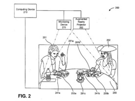 ディズニー、投影型ARの仮想世界を現実世界から操作する特許