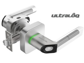 シックなドアに合うスリムな指紋認証式スマートロック「Ultraloq UL1」