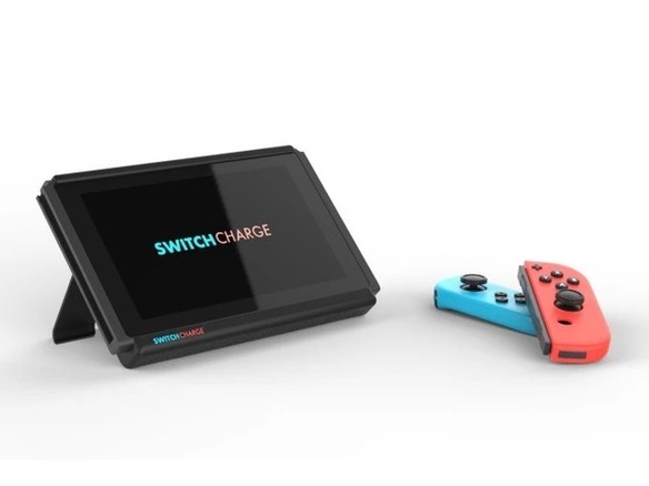 「Nintendo Switch」用のバッテリ内蔵ケース「SwitchCharge」--延長プレイ12時間