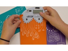 インクと紙で電子回路を作る「Circuit Scribe」--ドローンや電卓を工作