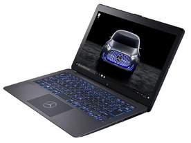 写真で見る「Mercedes-Benz×VAIO Z」--VAIOとメルセデスのコラボPC