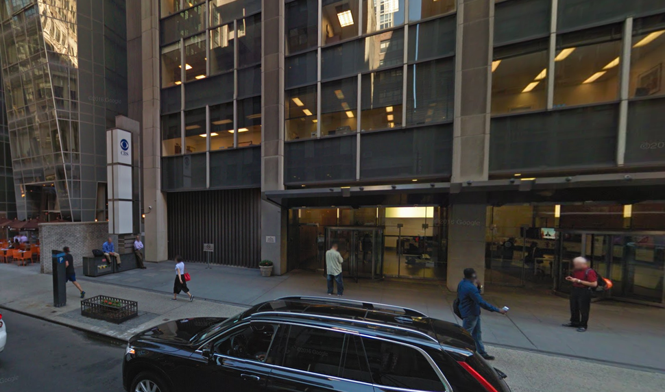 ストリートビュー車に撮影された米CNETのニューヨークオフィス