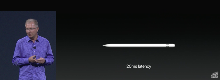 Apple Pencilの反応速度も20ms向上