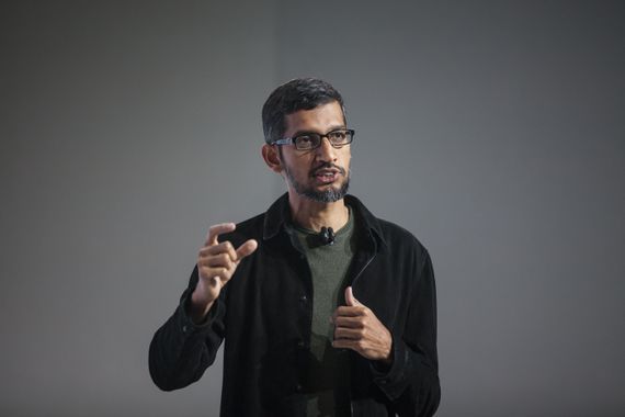Googleの最高経営責任者（CEO）、Sundar Pichai氏