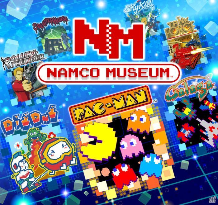 「NAMCO MUSEUM」メインビジュアル