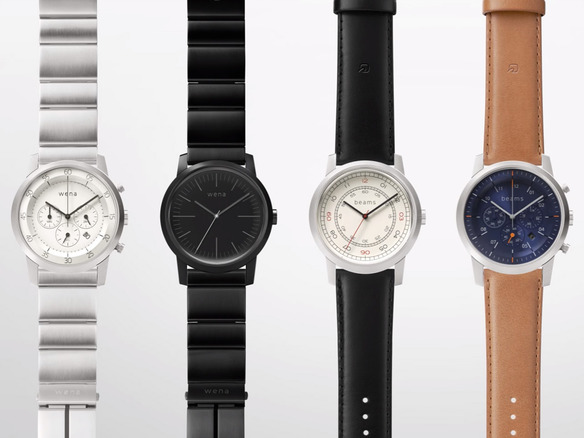ソニー、FeliCa内蔵の腕時計用レザーバンド--「wena wrist」のバンドも単品販売