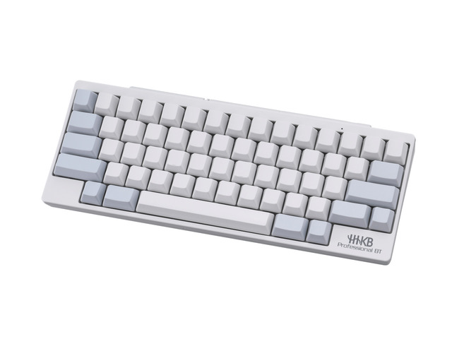 PFU、Bluetooth対応キーボード「HHKB Professional BT」に白色