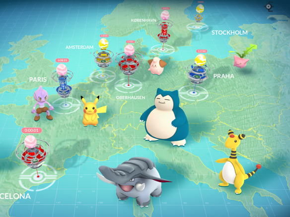 世界各地で「Pokemon Go」のリアルイベント開催へ--日本ではピカチュウ大量発生