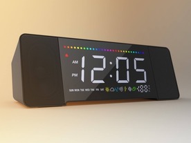 Alexa対応スマート目覚まし時計「Sandman Doppler」--ベッドから音声操作