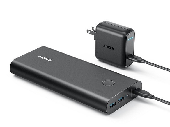 Anker、USB PD対応の大容量モバイルバッテリ発売--MacBookをフルスピード充電