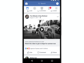 Facebook、クリックベイト対策強化--偽の再生ボタンや動画など