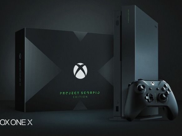 「Xbox One X」の限定版「Project Scorpio Edition」予約開始