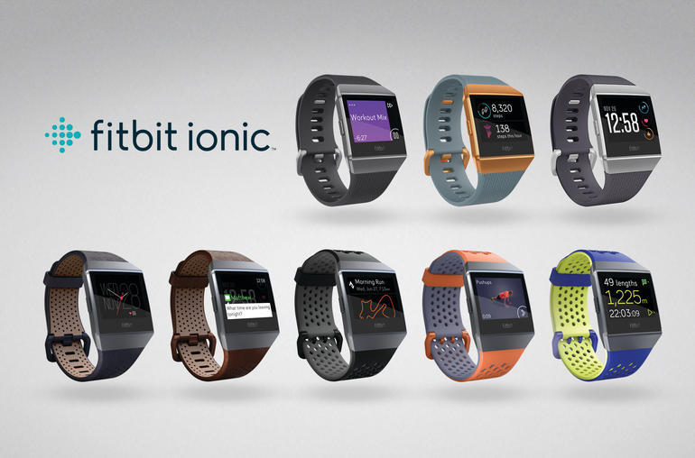 Fitbit、新スマートウォッチ「Ionic」を発表--心拍計、音楽プレーヤー 