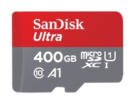 サンディスク、世界最大容量の400GバイトmicroSDメモリカードを発表