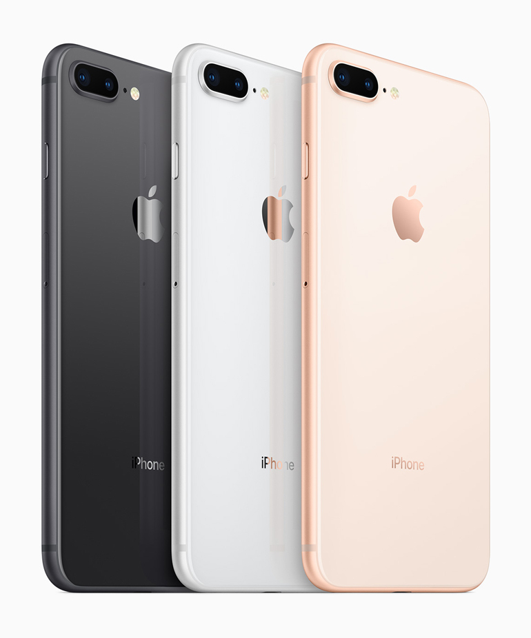 iPhone 8シリーズは3色展開に