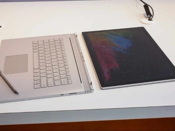 Surface Book 2 発表 さらに高性能に 15インチモデルも追加 Cnet Japan