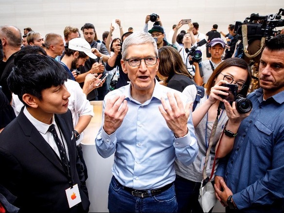 アップルとFacebookの両CEO、中国の習近平国家主席に会う