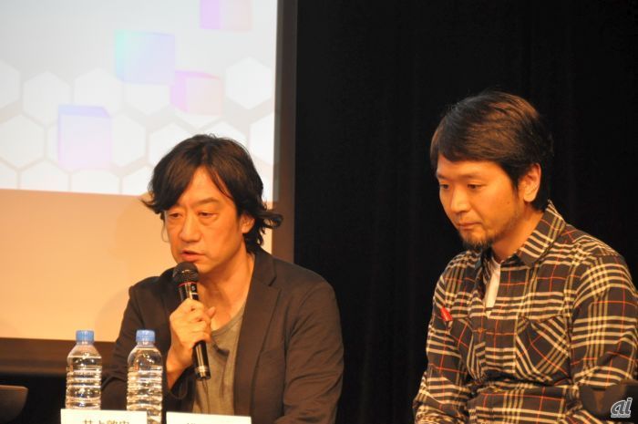 ソニー・ミュージックエンタテインメントの井上敦史氏（左）と、ソニー・ミュージックコミュニケーションズの松平恒幸氏（右）