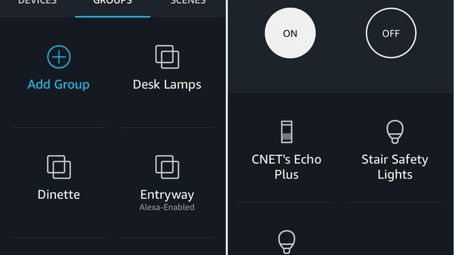 　さらに素晴らしい機能がある。複数のEcho端末がある場合に、グループ化した照明にそれぞれのEcho端末を割り当て、デフォルトの照明設定にすることができるようになった。つまり、「Alexa、照明をつけて」と1つのEchoに命令すると、その端末に対応する照明グループが点灯する。それぞれのEchoを、部屋ごとのスマートホームコントローラとして利用できる直観的な方法だ。