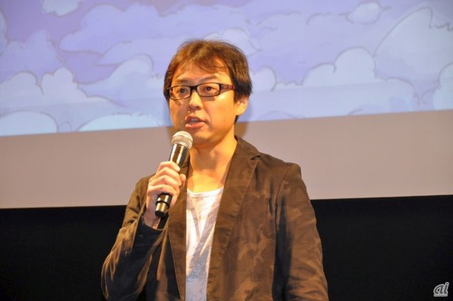 　本作の開発元である、f4samurai代表取締役CEOの金哲碩氏が説明。