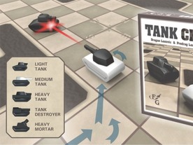 “戦車”をコマにしたチェス風のボードゲーム「Tank Chess」が人気
