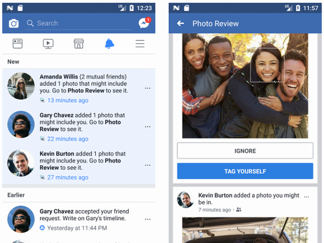 Facebook タグのない自分の写真が投稿された場合でも通知が可能に Cnet Japan