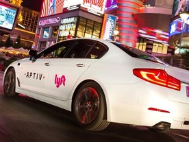 ラスベガスで完全自動運転タクシーに乗れる！AptivとLyftがCES 2018に合わせ運行