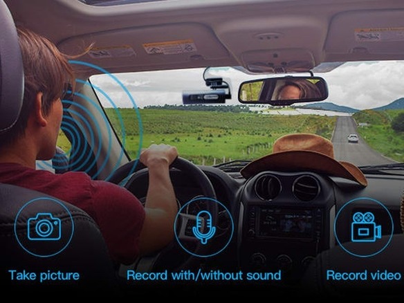 音声コマンドで操作できるドライブレコーダー「70MAI」--事故や美しい景色を記録