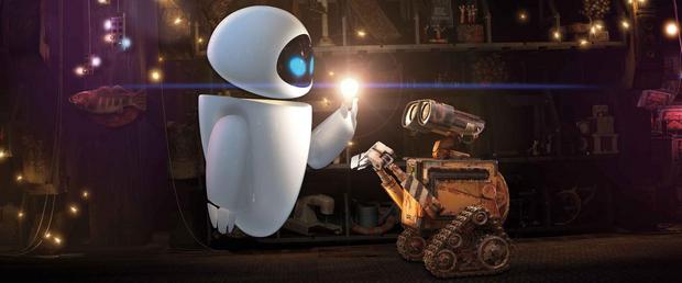 8位：ウォーリー（2008年）

　荒れ果てた地球にゴミ処理のためひとりで残されたロボット「ウォーリー」の物語。ウォーリーは地球にやってきたロボット「イヴ」に恋をする。
