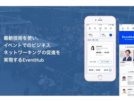 イベント会場で“会いたい人”を探せるビジネスマッチング「EventHub」が本格始動