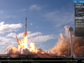SpaceX、強力な新型ロケット「Falcon Heavy」の打ち上げに成功
