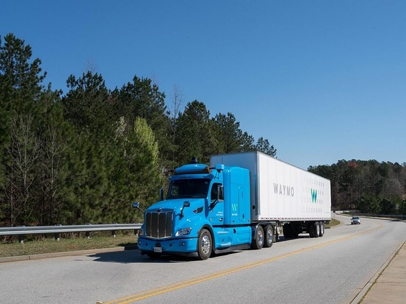 Waymo、自動運転トラックの試験プログラムをアトランタで開始へ