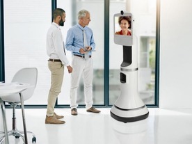 自律的に移動するビデオ会議ロボット「Ava」--iRobotのスピンオフから登場